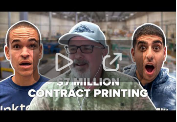 From $2.5m to $7m Contract Screen Printing Shop